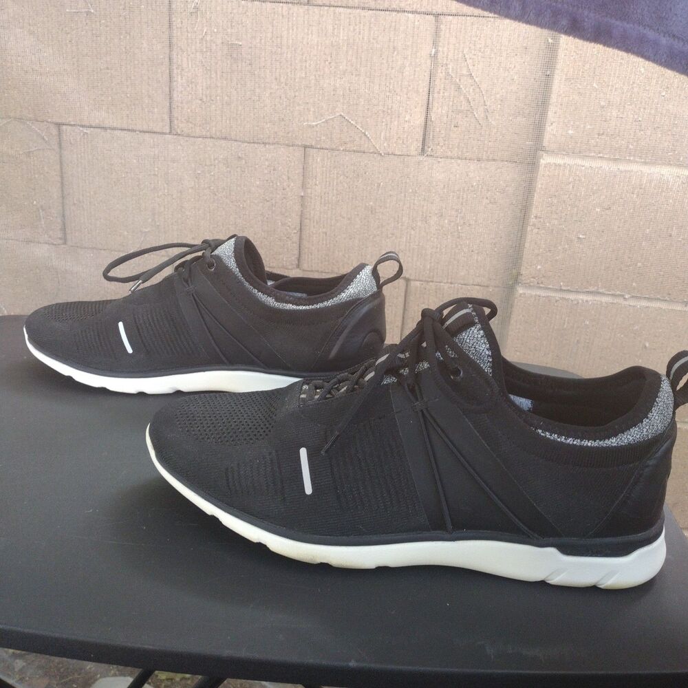 Johnston & Murphy Men XC4 System Waterproof SheepSkin Comfort Shoes Sz 13 Black